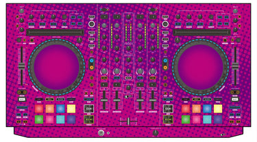 Denon DJ MC 7000 Skin Gradienter Purple